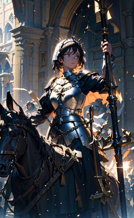 85133-3866444816-masterpiece, best quality, Joan of Arc, heroic, bright, moody, intense.png